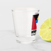 Antigua en Barbuda Shot Glas (Links)