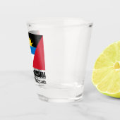 Antigua en Barbuda Shot Glas (Rechts)
