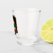Antigua en Barbuda Shot Glas (Rechts)