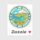 Antigua en Barbuda Sticker (Vel)
