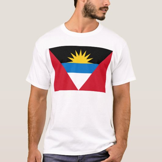 antigua en barbuda t-shirt (Voorkant)