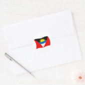 Antigua en Barbuda Vlag Sticker (Envelop)