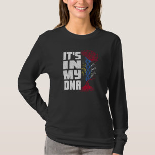 Antigua en Barbuda vliegen in mijn DNA-patriottisc T-shirt