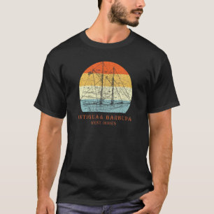 Antigua en Barbuda West Indies Sailboot Vac T-shirt