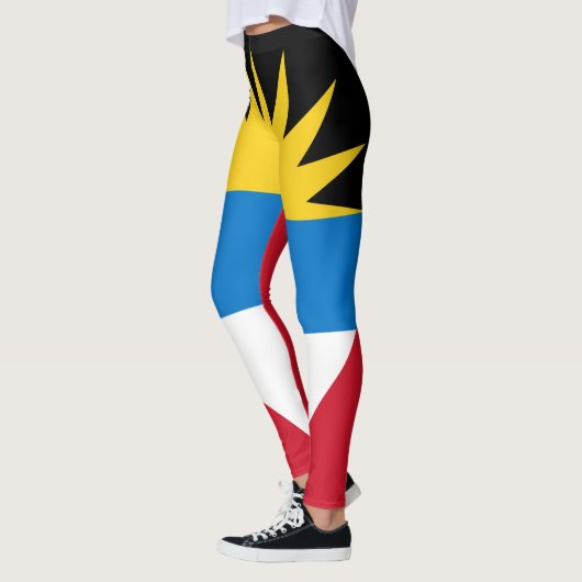 Antigua Flag Antiguan Barbudan Carnaval Leggings (Links)