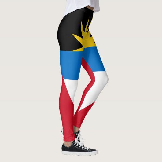 Antigua Flag vol Leggings (Rechts)