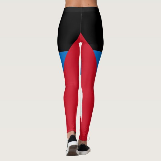 Antigua Flag vol Leggings (Achterkant)