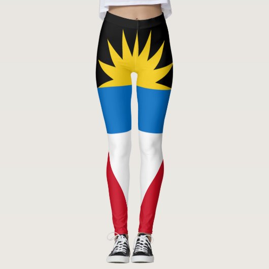 Antigua Flag vol Leggings (Voorkant)