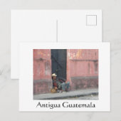 Antigua Guatemala Atmosferisch Afbeelding Briefkaart (Voorkant / Achterkant)