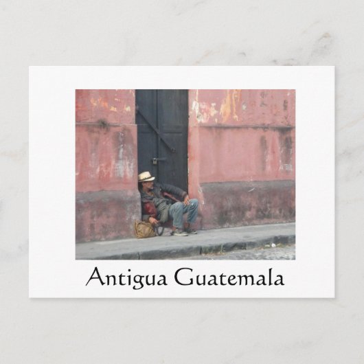 Antigua Guatemala Atmosferisch Afbeelding Briefkaart (Voorkant)