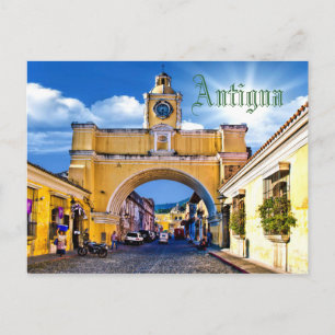 Antigua, Guatemala, Midden-Amerika Briefkaart