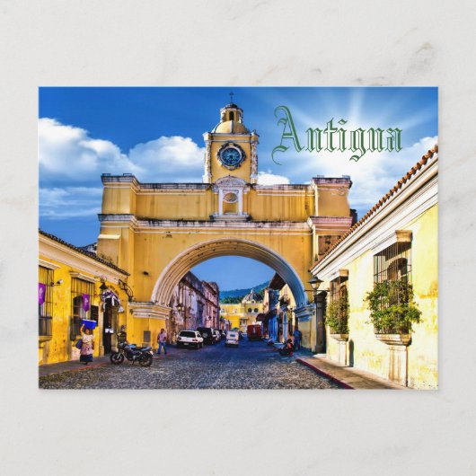 Antigua, Guatemala, Midden-Amerika Briefkaart (Voorkant)