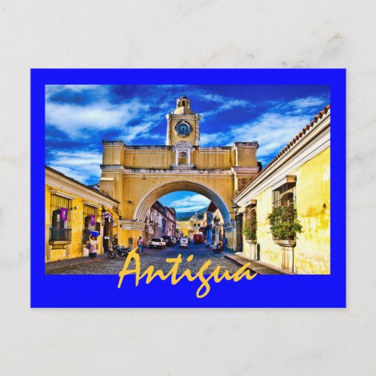 Antigua, Guatemala, Midden-Amerika Briefkaart (Voorkant)
