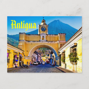 Antigua, Guatemala, Midden-Amerika Briefkaart