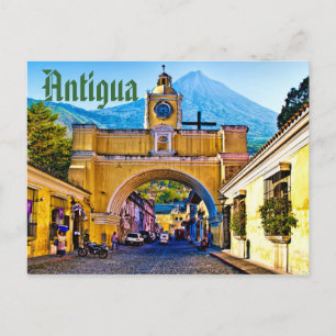 Antigua, Guatemala, Midden-Amerika Briefkaart