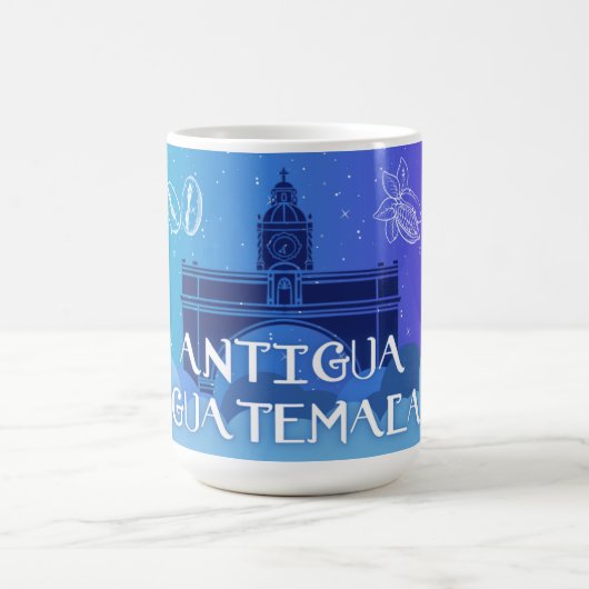 Antigua Guatemala Night Sky Mok (Midden)