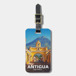 Antigua Guatemala Reizen Bagagelabel