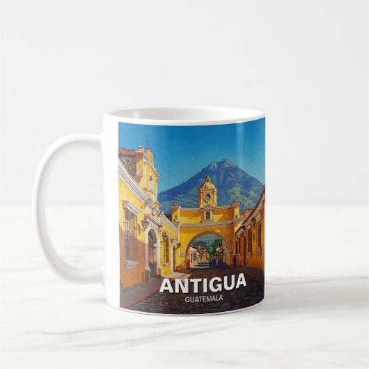 Antigua Guatemala Reizen Koffiemok (Links)