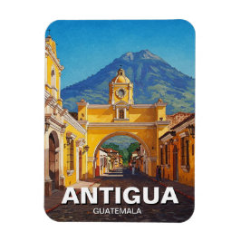 Antigua Guatemala Reizen Magneet
