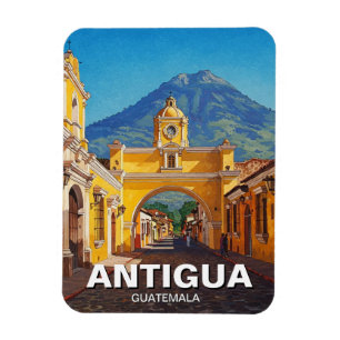 Antigua Guatemala Reizen Magneet