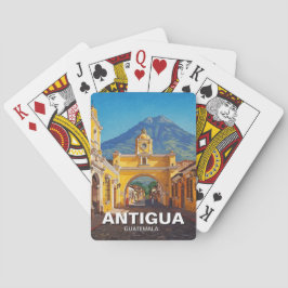 Antigua Guatemala Reizen Pokerkaarten