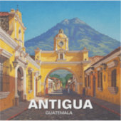 Antigua Guatemala Reizen Sticker (Voorkant)