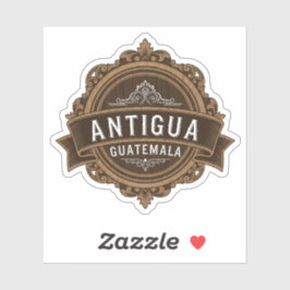 Antigua Guatemala Reizen Sticker