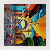 Antigua Guatemala | retro Legpuzzel (Horizontaal)