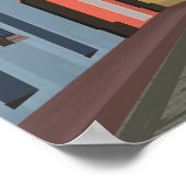 Antigua Guatemala Travel Poster (Hoek)