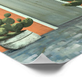 Antigua Guatemala vintage-poster Poster (Hoek)