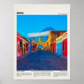 Antigua Guatemala Wall Art _ Antigua Guatemala Tra Poster (Voorkant)