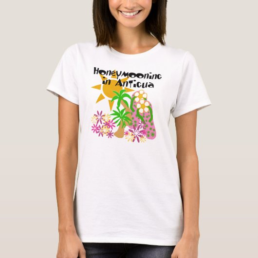Antigua Honeymoon T-shirt (Voorkant)