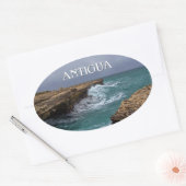 Antigua Island Seascape Sticker (Envelop)