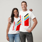 Antigua Kleurrijk T-shirt (Unisex)