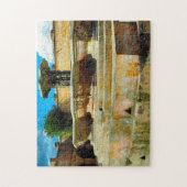 Antigua klooster Merced Cloister. Legpuzzel (Verticaal)