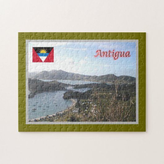 Antigua - legpuzzel (Horizontaal)