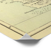 Antigua Lithograded Map Poster (Hoek)