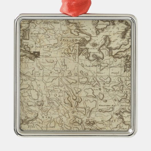 Antigua Metalen Ornament (Voorkant)