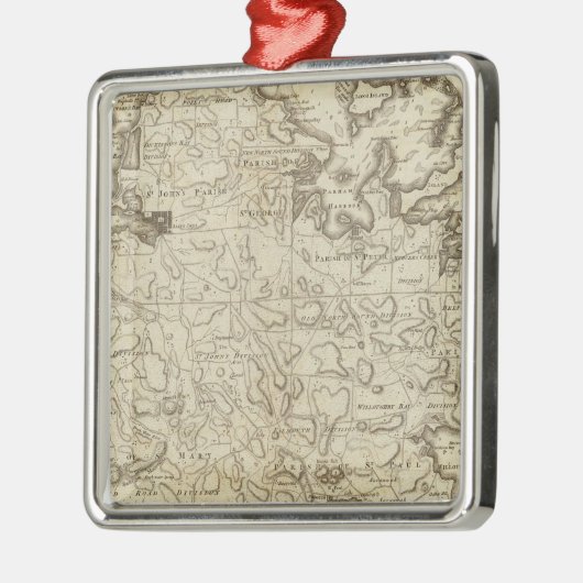 Antigua Metalen Ornament (Links)