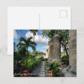 Antigua - Nelson Dockyard Briefkaart (Voorkant / Achterkant)