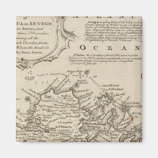 Antigua of Antego Magneet (Voorkant)