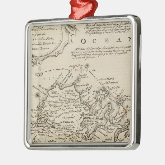 Antigua of Antego Metalen Ornament (Links)