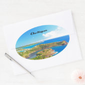 Antigua Ovale Sticker (Envelop)