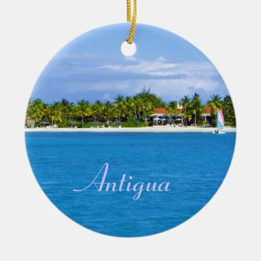 Antigua Paradise Ornament (Voorkant)