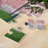 Antigua Pink Window Puzzle Legpuzzel (Zijkant)