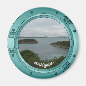 Antigua Porthole Magneet (Voorkant)