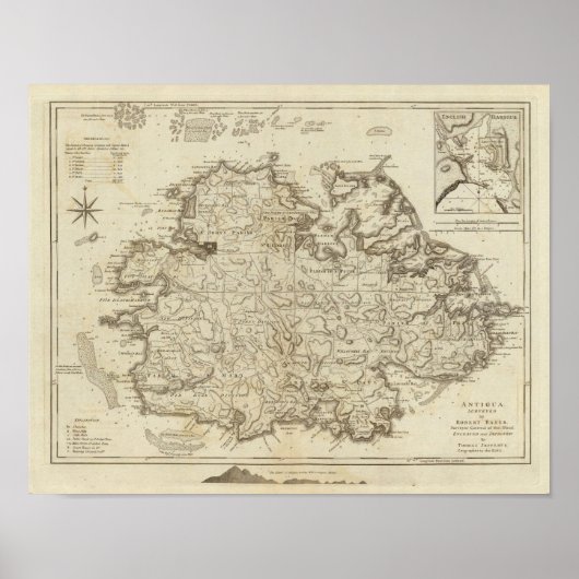 Antigua Poster (Voorkant)