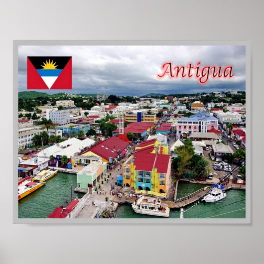Antigua - poster (Voorkant)