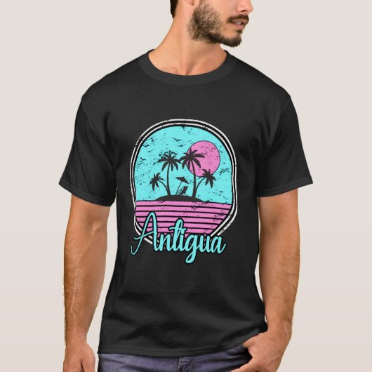 Antigua Reizen of T-shirt (Voorkant)