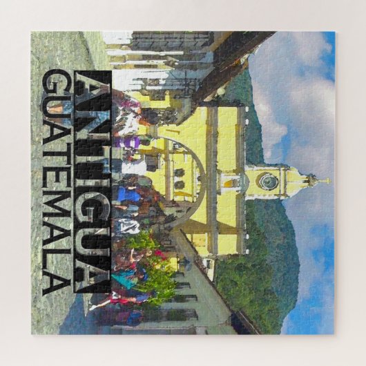 Antigua Square Puzzle Legpuzzel (Horizontaal)